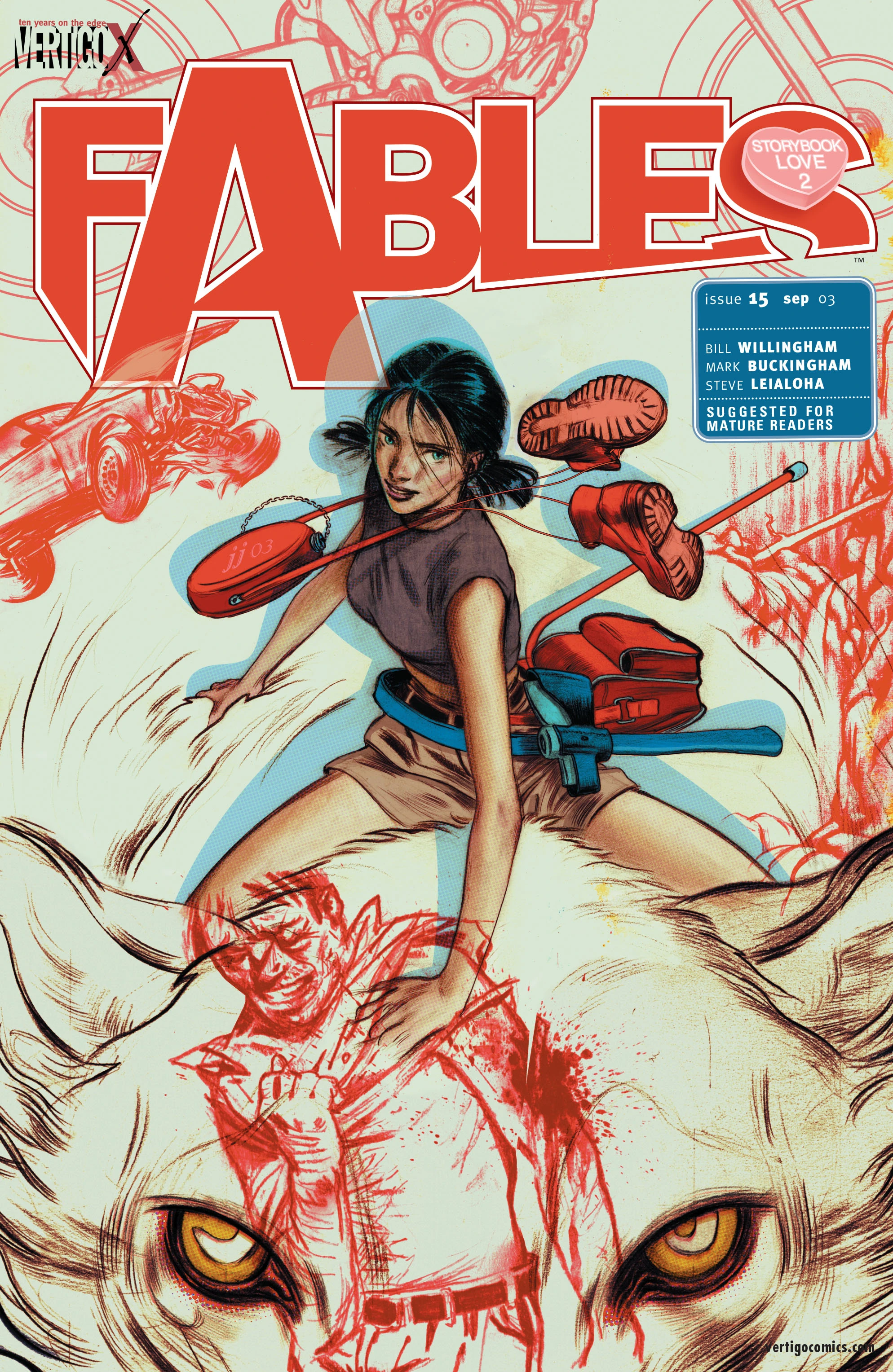 Fables #15 (DC, 2003 — Cover A) cover